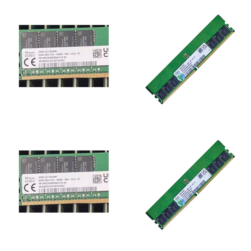Ddr5 64Gb - Servergeheugenmodule R-ECC DDR5 4800MHz 64GB 2RX4