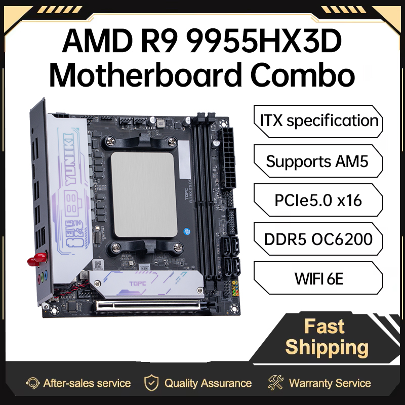 Ddr5 64Gb - TOPC AMD Ryzen 9 9955HX3D moederbordset,