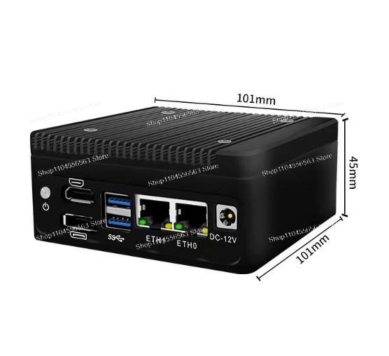 Fanloze Mini PC Intel N100 Pro - Ddr5 Sodimm recensie en prijs