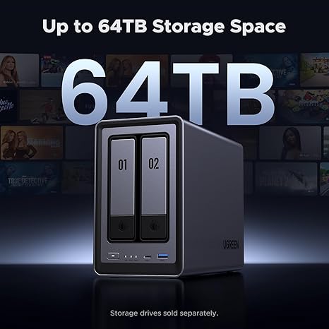 2800 2-bay desktopnetwerk aang - Ddr5 8Gb recensie en prijs