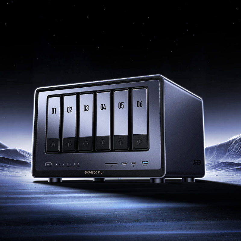 DXP6800 Pro 6-bay desktop NAS, - Ddr5 8Gb recensie en prijs