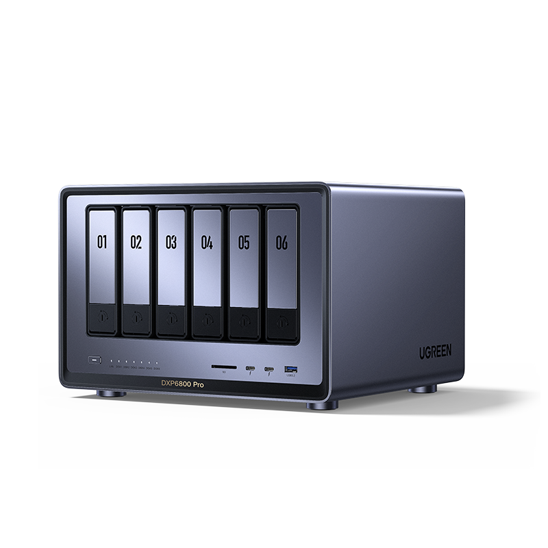 DXP6800 Pro 6-bay desktop NAS, - Ddr5 8Gb recensie en prijs