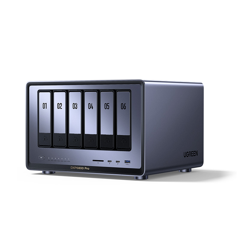 DXP6800 Pro 6-bay desktop NAS, - Ddr5 8Gb recensie en prijs