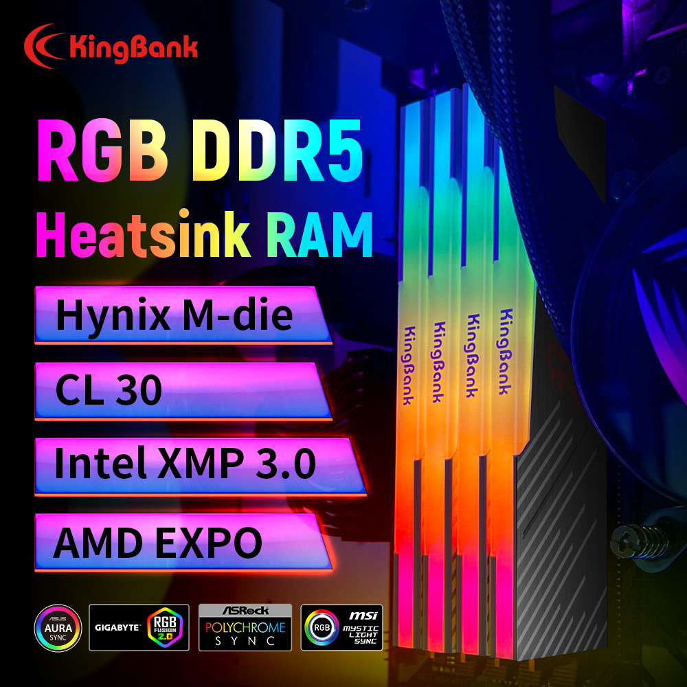 KingBank KRRB DDR5 RGB SoarBla - Ddr5 32Gb recensie en prijs