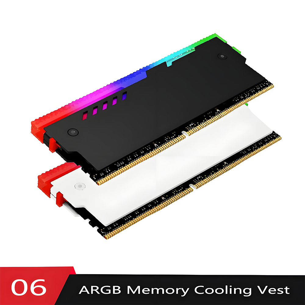 Desktopcomputer Ram Heatsink A - Ddr5 Rgb Ram recensie en prijs