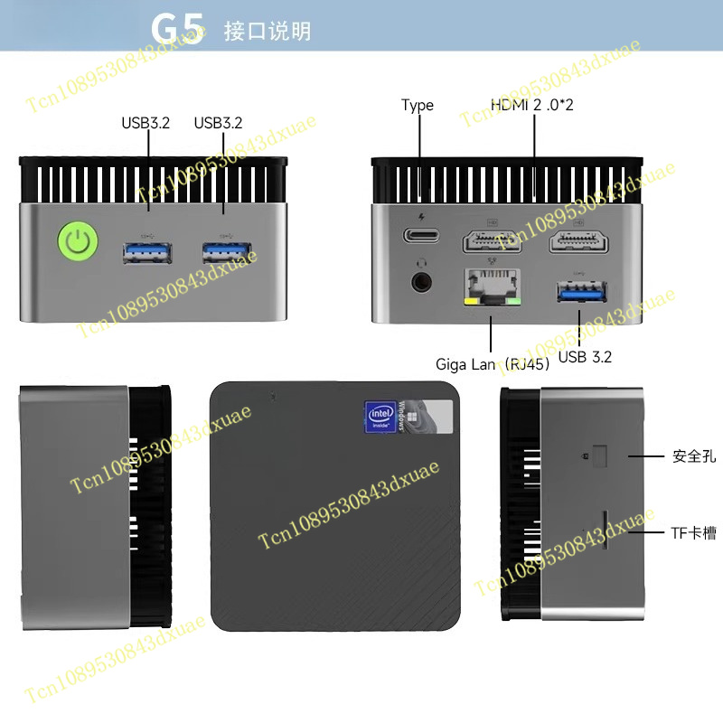 G5 Alder Lake N97 MINI PC Wind - Ddr5 4800Mhz recensie en prijs