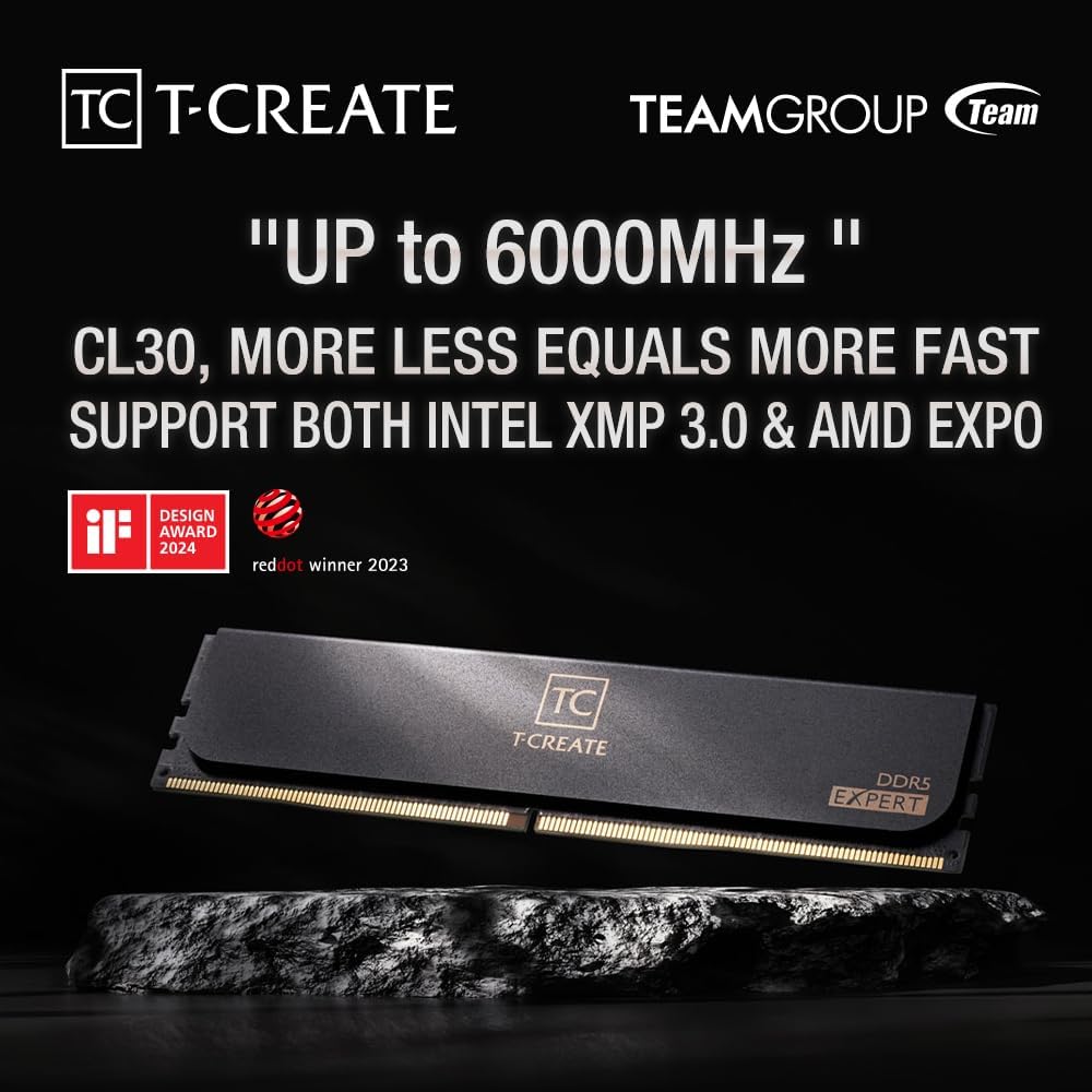 TEAMGROUP T-Create Expert CL30 - Ddr5 6000Mhz recensie en prijs