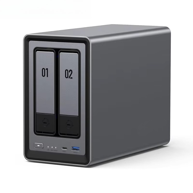 DXP2800 2-bay desktop NAS N100 - Ddr5 8Gb recensie en prijs