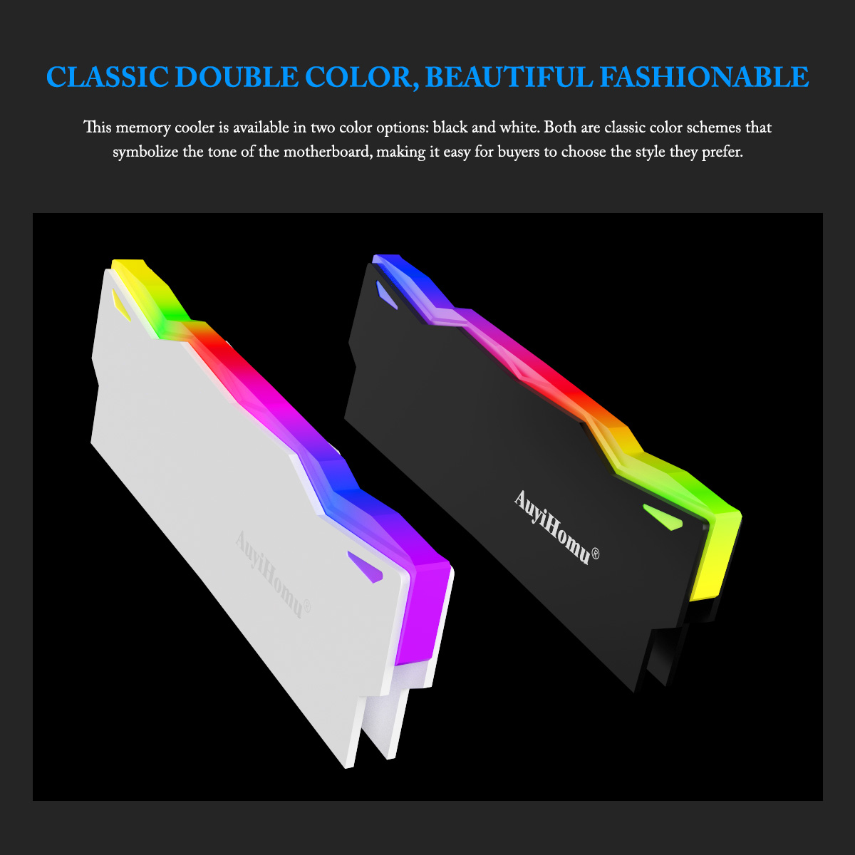 AuyiHomu RGB-koellichaam, 5V 3 - Ddr5 Rgb Ram recensie en prijs